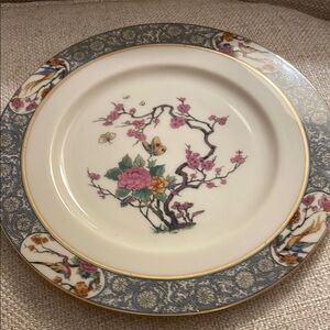 Lenox Ming-  Floral Design Plate - Multicolor